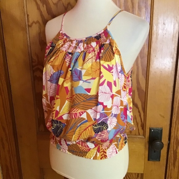 C & C California bright leaves tank top - Picture 10 of 12